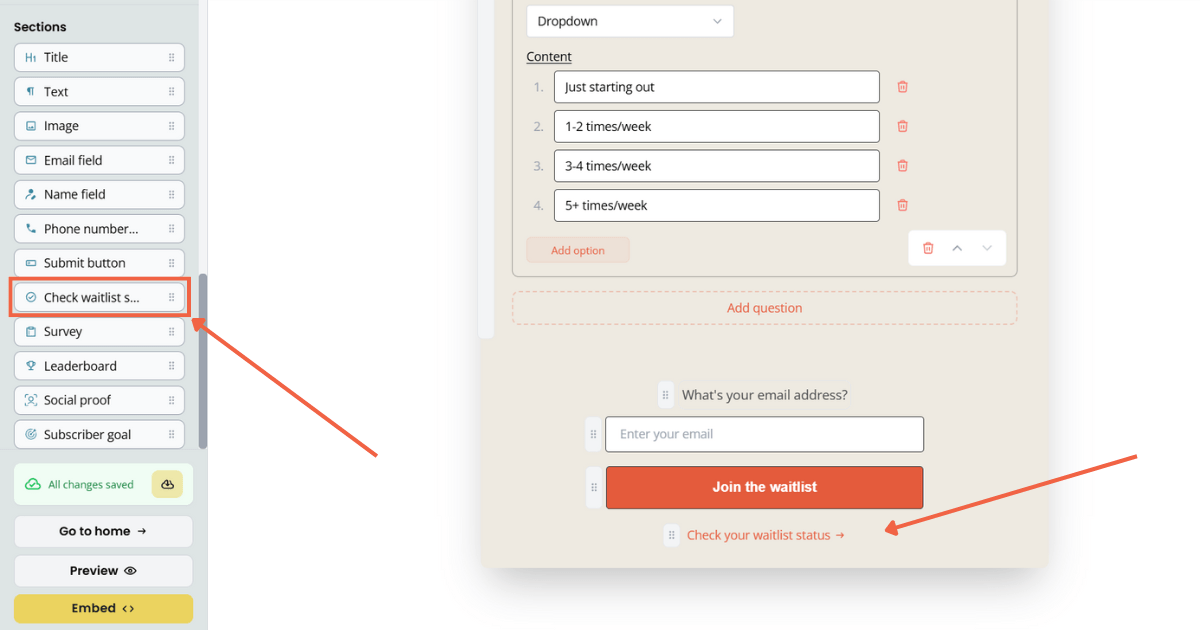 Check Waitlist Status - image 2