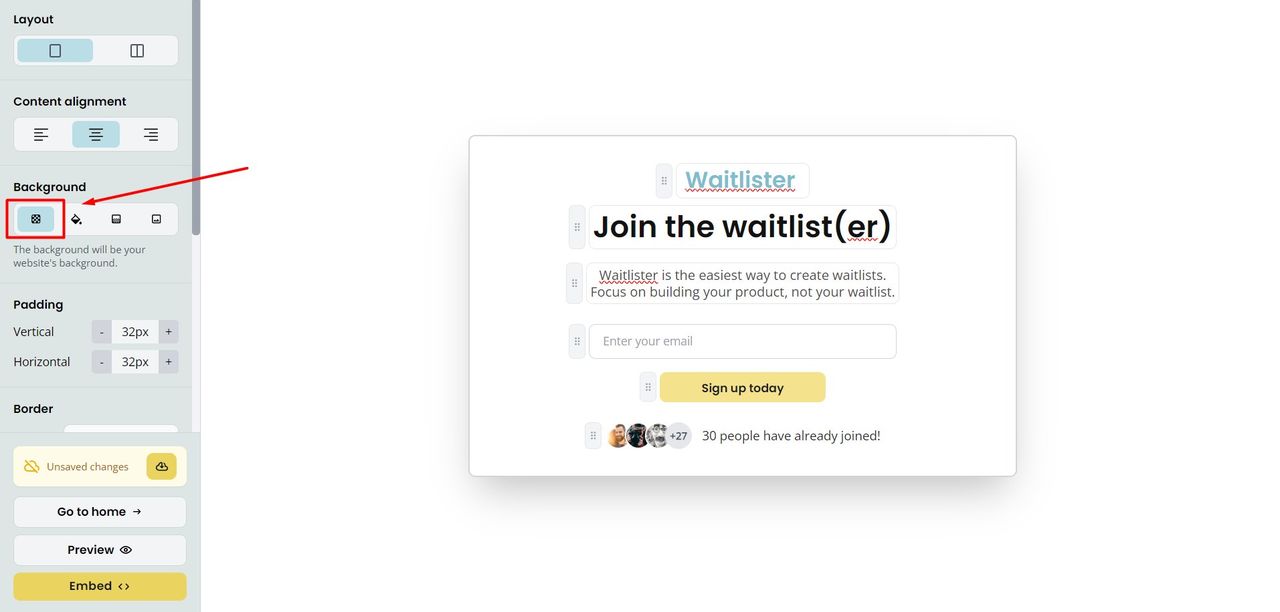 Transparent Background for Forms
