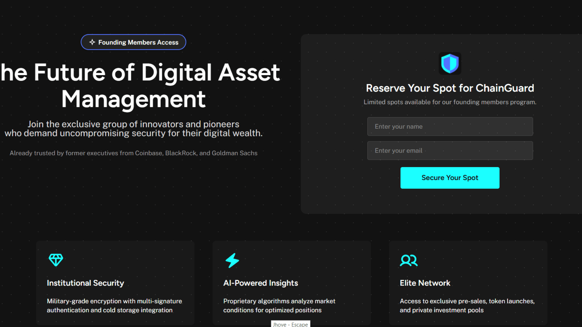 Landing page demo 4
